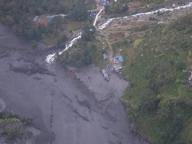 Flood Alert on Manaslu Trail